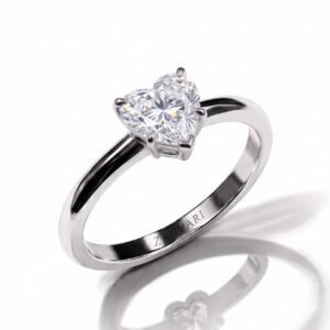 LoveBug Diamond Ring — 1ct Lab-Grown Round Diamond Solitaire
