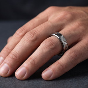 Refined Armor — Men's Silver (Chandi) Ring in Sterling Silver