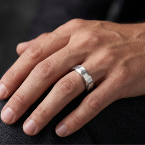 Silverwave — Men's Silver (Chandi) Ring in Sterling Silver