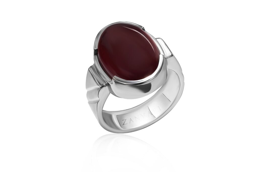 Aqeeq-e-Yamini — Men’s Natural Yemeni Aqeeq (Agate) Ring in Sterling Silver Aqeeq-e-Yamini — Men’s Natural Yemeni Aqeeq (Agate) Ring in Sterling Silver
