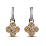 Honey Drops — Lab-Created Citrine Earrings Honey Drops — Lab-Created Citrine Earrings