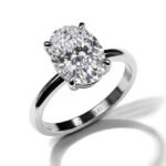 The Glow Girl Solitaire — 2ct Lab-Grown Oval Diamond Ring