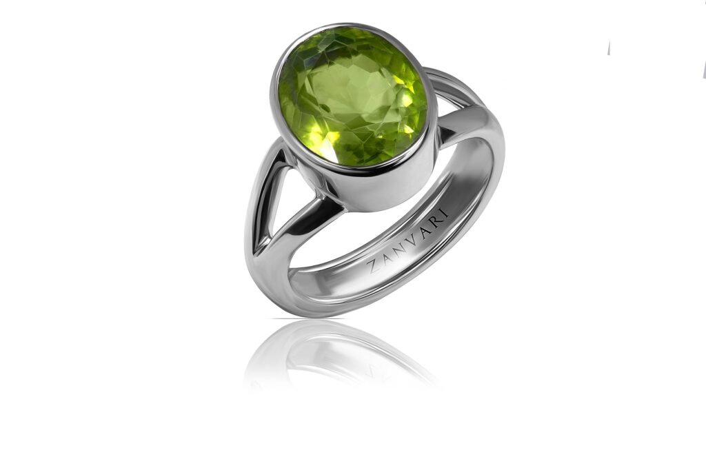 Peridot Vanguard — Men’s Natural Peridot Bezel Ring in Sterling Silver Peridot Vanguard — Men’s Natural Peridot Bezel Ring in Sterling Silver