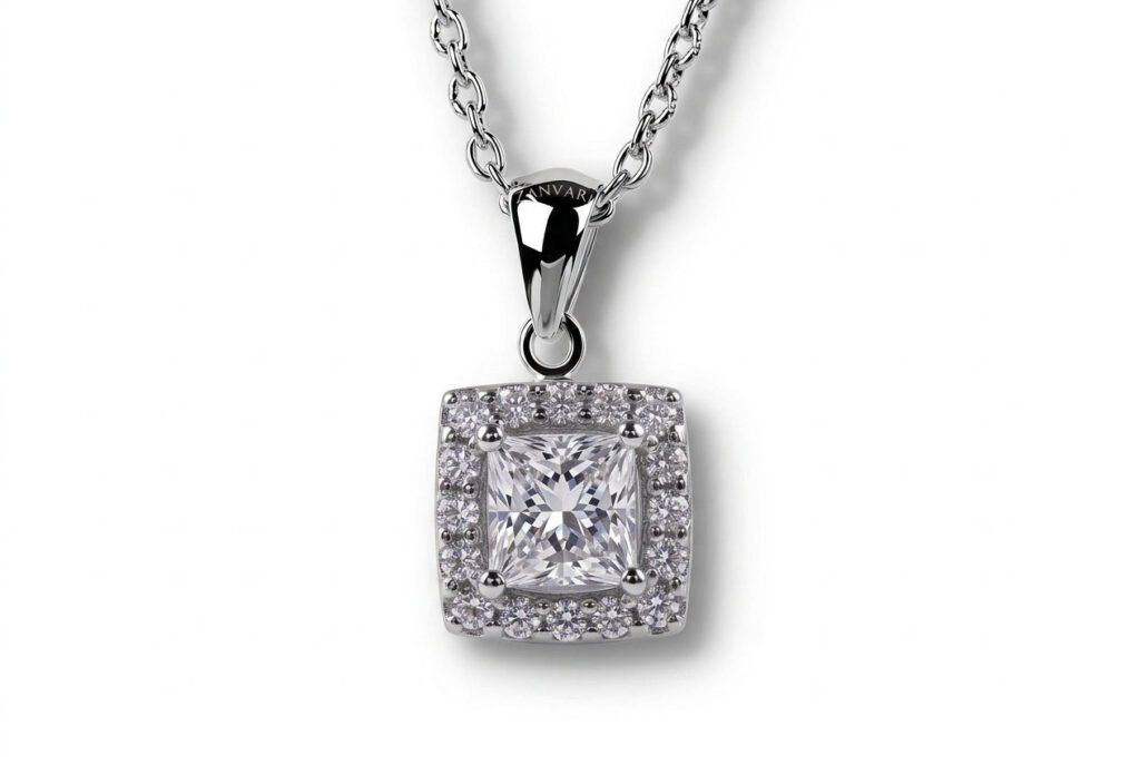 PRINCESS CUT NECKLACES