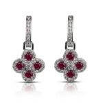 Ember Drops — Lab-Created Ruby Earrings Ember Drops — Lab-Created Ruby Earrings
