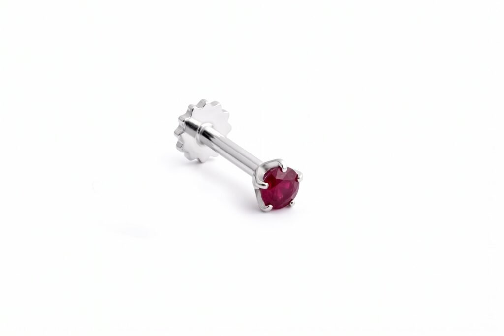 Silver Nose Pins in Pakistan — 925 Sterling Silver Laung