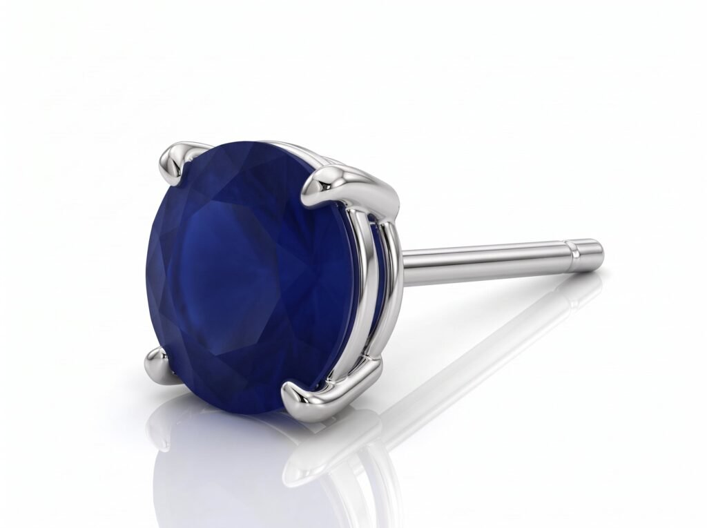 Dreamy Sapphire Dangles — GGI Certified Natural Sapphire Earrings