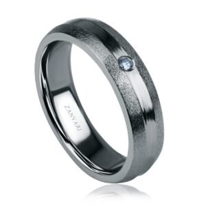 Imperium — Men's Moissanite Ring in Sterling Silver