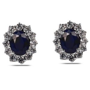 Sapphire Heaven — 1–2ct Natural Sapphire Studs in Sterling Silver