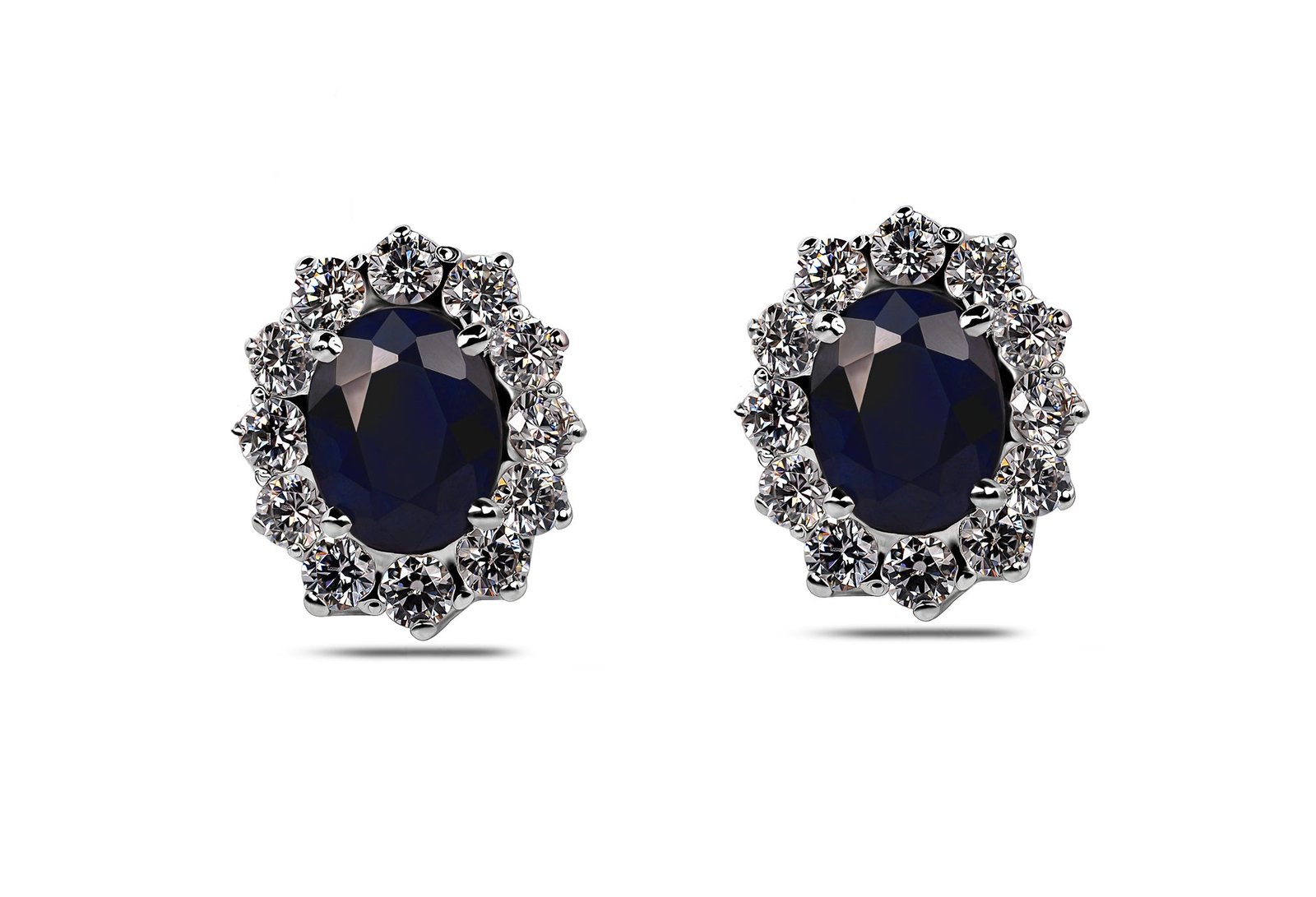 Sapphire Heaven — 1–2ct Natural Sapphire Studs in Sterling Silver