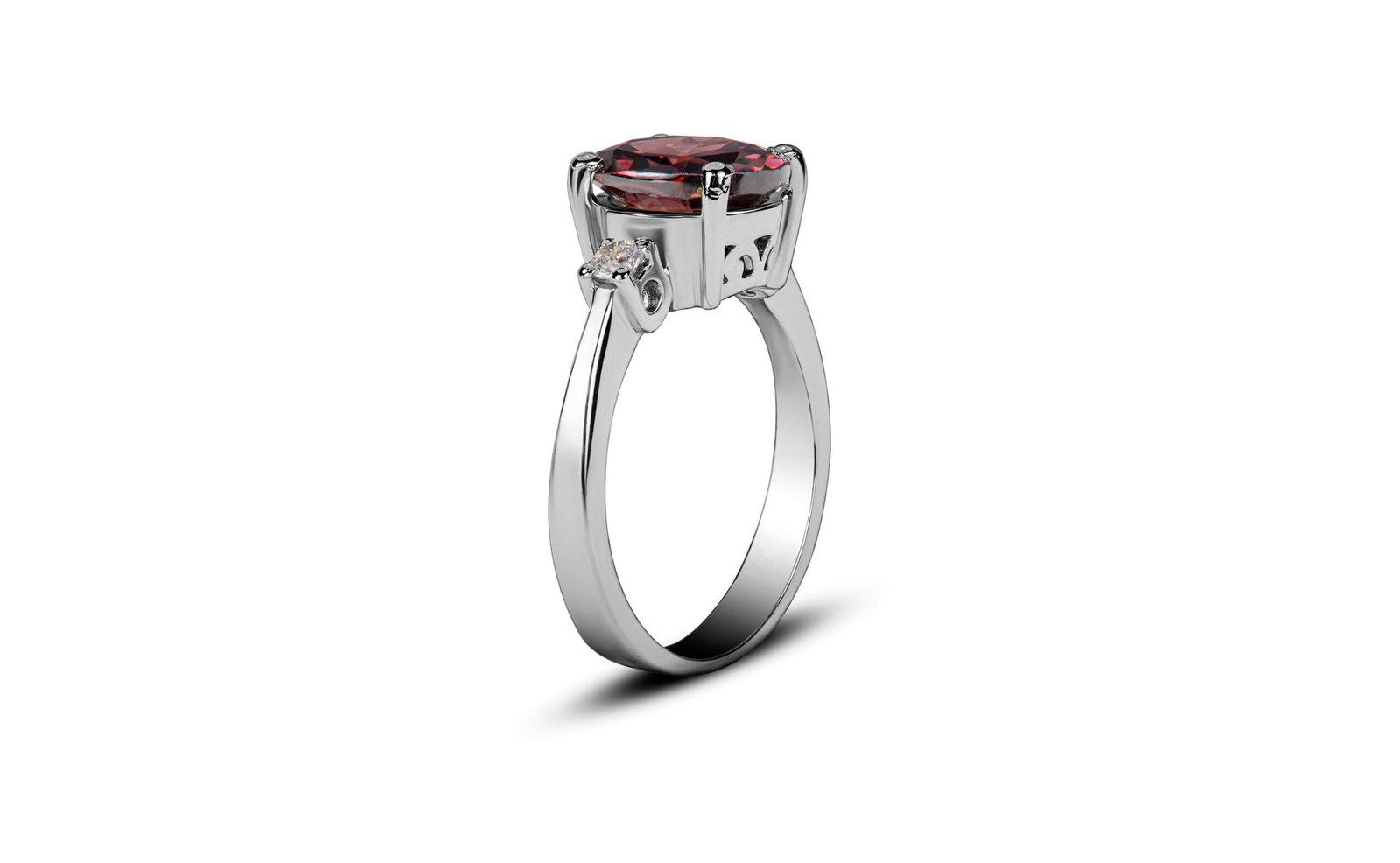 The Stone of Class — Faalsa Colour Stone Ring in Sterling Silver - Image 2