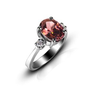 The Stone of Class — Faalsa Colour Stone Ring in Sterling Silver