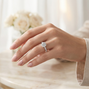 Dominance in Every Glance — 3ct GRA Certified Moissanite Ring in Sterling Silver