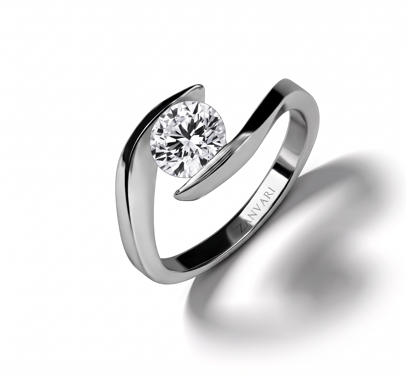 Eternal Light — 1ct IGI Certified Lab Grown Diamond Ring in Sterling Silver