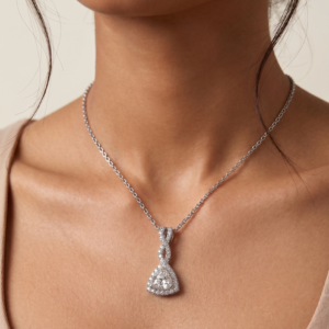 Truth of a Star — 2ct GRA Certified Moissanite Necklace in Sterling Silver