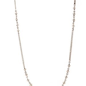 Filigree Flair — 18-Inch Sterling Silver Chain for Women