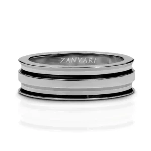 Orbit Silver — Men's Sterling Silver (Chandi) Ring