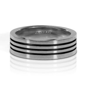 Infinite Scroll — Men's Sterling Silver (Chandi) Ring