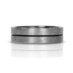 Essential Matte — Men's 5mm Matte Band Ring in Sterling Silver (Chandi)