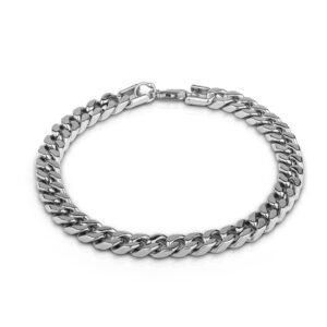 Cuban Link — Men's Silver (Chandi) Bracelet in Sterling Silver