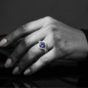 A Legacy of Blue — 1.25ct Natural Ceylon Sapphire Ring in Sterling Silver