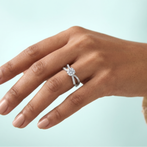 Shine & Slay — 1ct GRA Certified Moissanite Ring in Sterling Silver